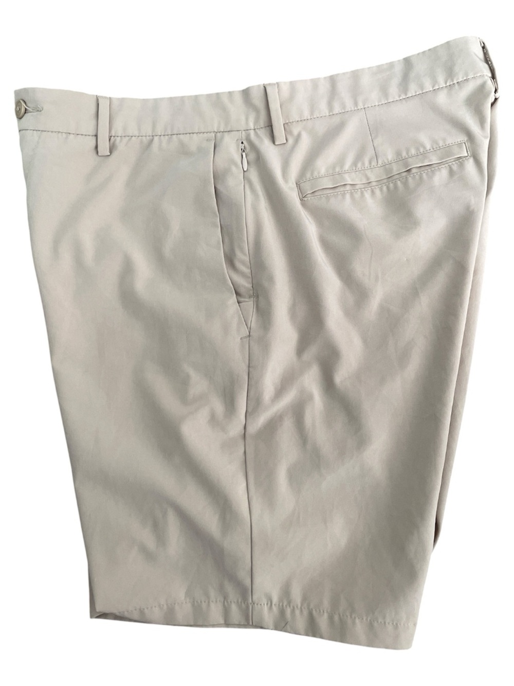 Old Navy Active StretchTech Go-Dry Cool Golf Shorts Beige Sz33